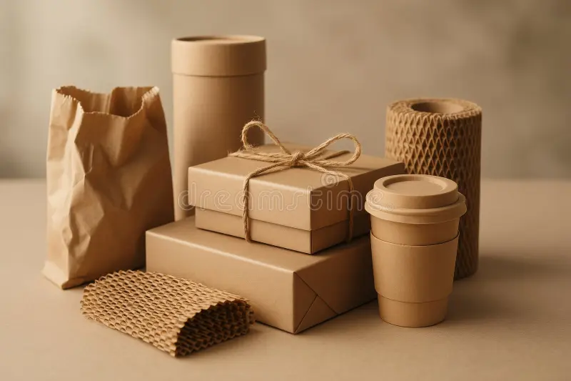 Kraft Paper Retail Packaging